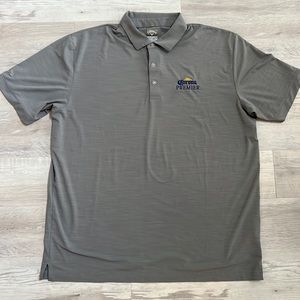 Callaway Corona Premier On-Tour Steel Gray Golf Polo Men’s XL